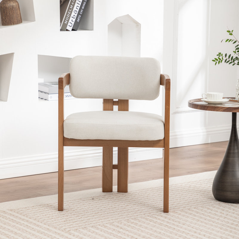 Chaise rembourrée Bula Stanford, Beige, 2
