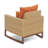 Tullio 5 Piece Rattan Seating Group with Sunbrella® Cushions-1756936006