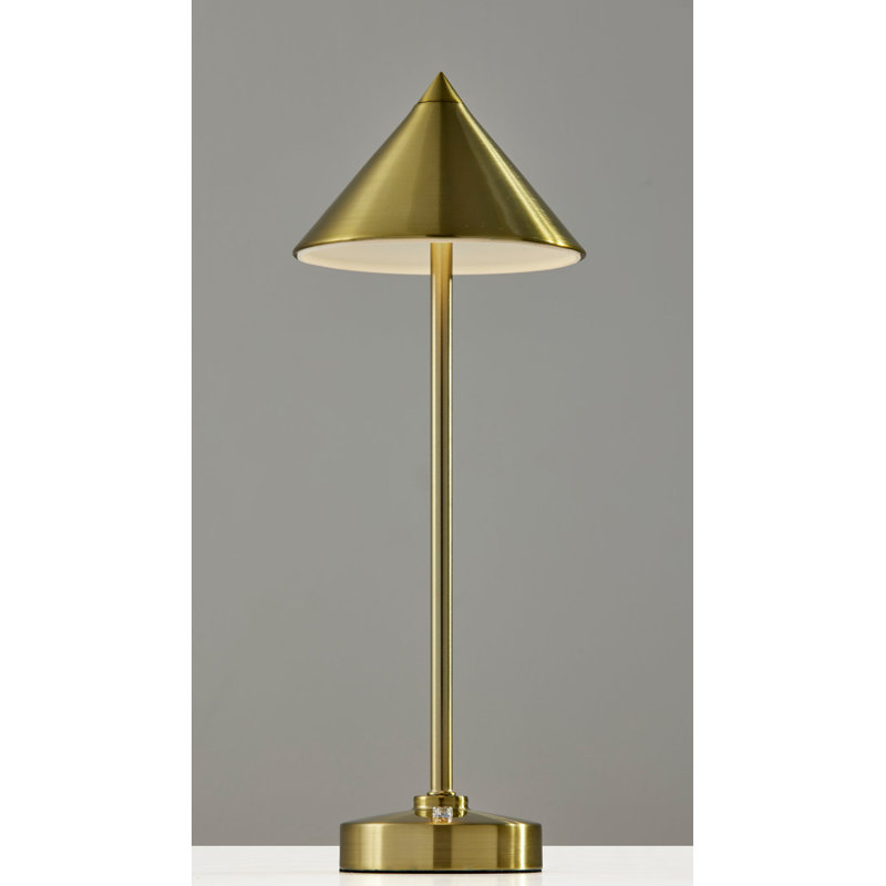 Lampe de table sans fil à DEL Ritchie, Doré