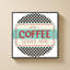 «Hot Coffee Served Here» par Jen Bucheli - Impression sur toile