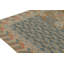 Rug & Kilim’S Distressed Dragon Rug In Ochre, Blue And Red Pictorial-1046092927