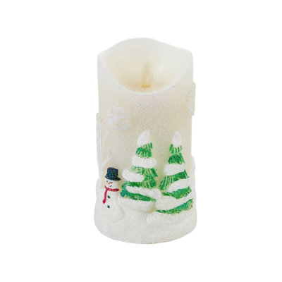 Seasonal Scented Flameless Novelty Candle