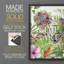Jungle Royale I, reproduction encadrée - bois massif-816691284-816691287