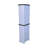 Narrow Cabinet For Bathroom And Living, Aesthetic With Adjustable Shelves, Storage Drawer, White Body Black Walnut Top, Easy To Up Tall Linen Tower Living Room, Style Ample Capacity-1545019675