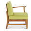 Fauteuil droit Perla