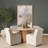 Marbrello 60" Round Marble Dining Table-124066389
