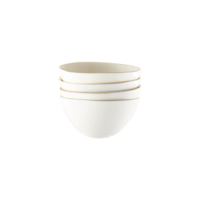 Bol à dessert en porcelaine 10 oz Canvas Home