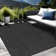 Tapis intérieur / extérieur gris foncé Broadwater