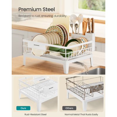 Steel Countertop Dish Rack