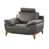 Gray Genuine Leather selected