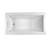 Bianca® 66" x 36" Freestanding Soaking Acrylic Bathtub