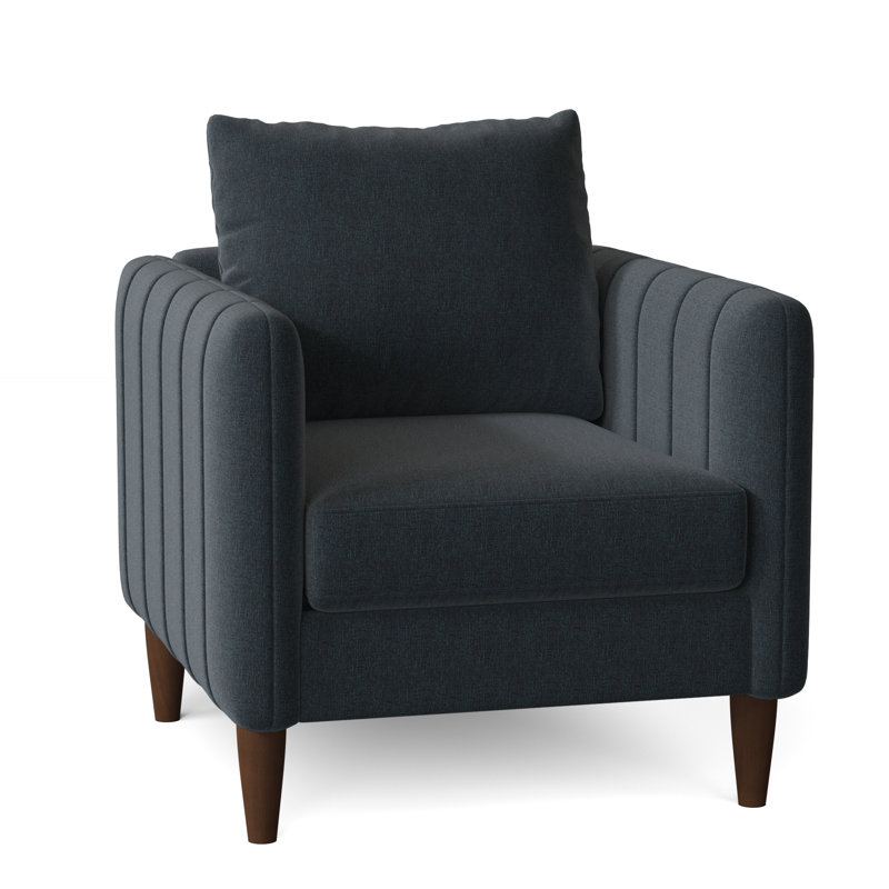 Kaveen Upholstered Armchair, Espresso, Entice Spice