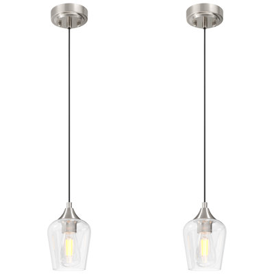 Pendant Light Fixture with Adjustable Height
