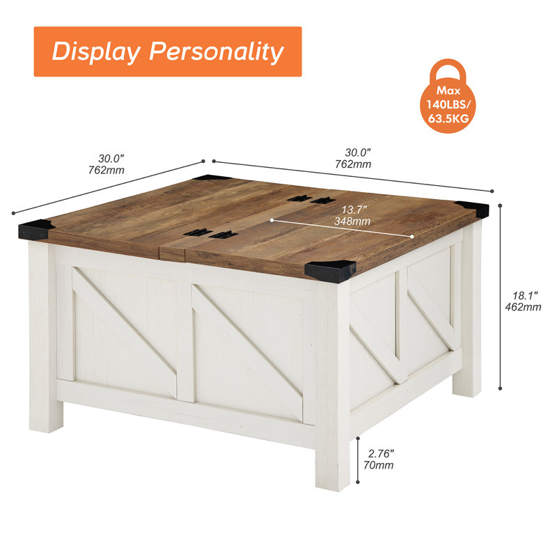 Table basse avec rangement Manross