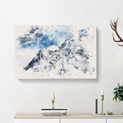 Ama Dablam Mountain In Nepal - Wrapped Canvas