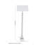 Fiddlewood 129cm White Traditional Floor Lamp
