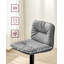 Brookridge Swivel Upholstered Adjustable Height Bar Stool with Steel Frame-1324034848