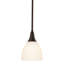 Trumpet 1-Light Single Dome Pendant-79322567-79322568