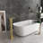 Single Handle Floor Mounted Freestanding Tub Filler with Diverter-108936118