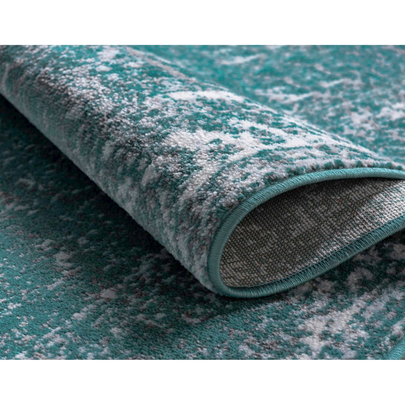 Floral Area Rug, Rectangle 99 x 160cm