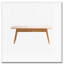Table basse avec plateau en bois massif