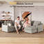 Canapé modulaire 5 places French Seam