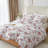 Microfiber Floral Print Comforter Set-110354015