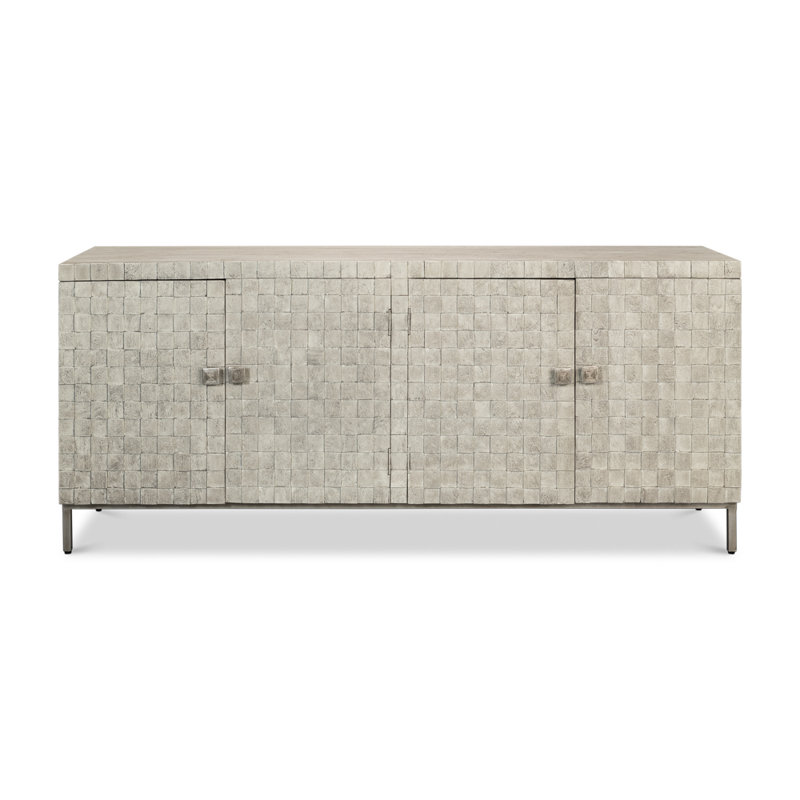 Cubist 79'' W Solid Wood Sideboard