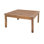Venice Outdoor Square Teak Chat Table