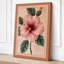 Hibiscus in Bloom Botanical - Wrapped Canvas-698512403-698512406