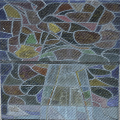 Brun Tapis décoratif