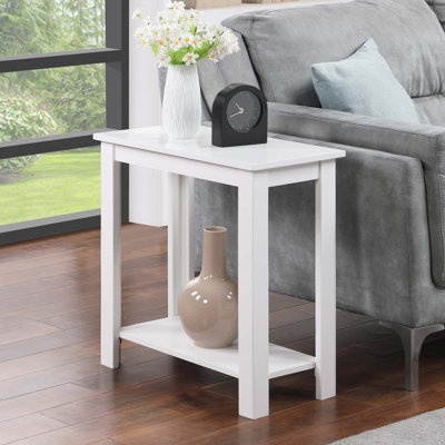 Table de bout haute de 24 po avec tablette Slayter