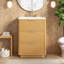 Meuble-lavabo moderne avec lavabo en céramique