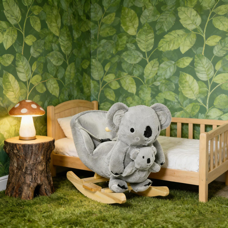 Cheval à bascule en forme de koala, cheval à bascule pour enfants