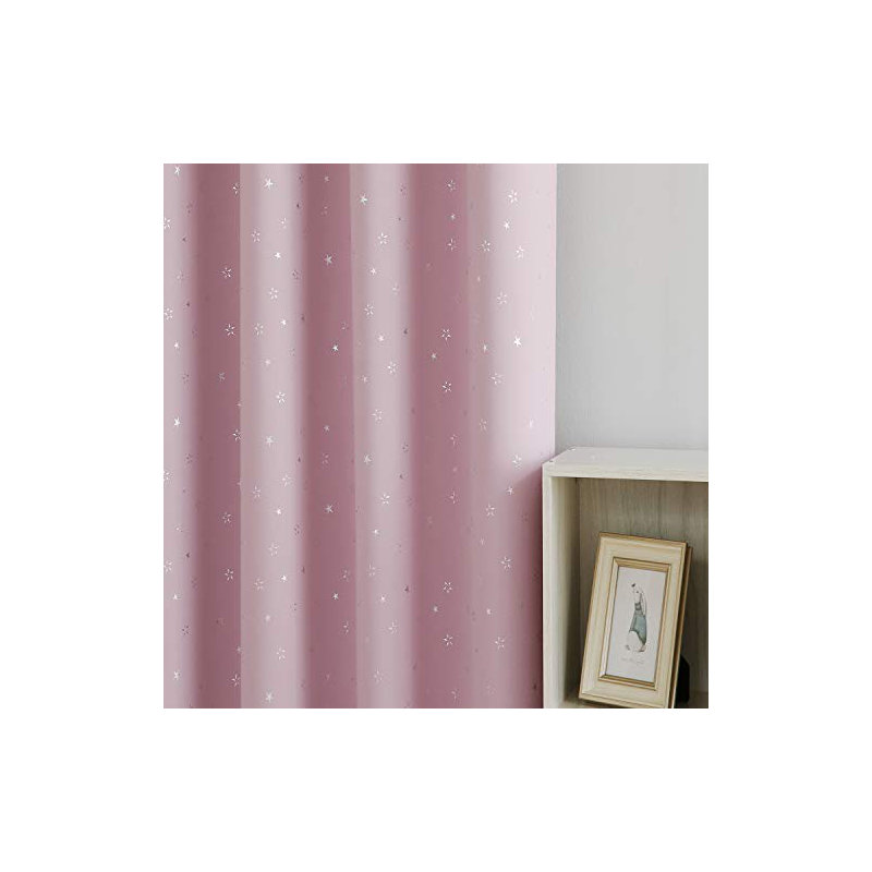 Paire de rideaux occultant en polyester