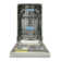 18" 51 dBA Built-In Dishwasher with Digital Display