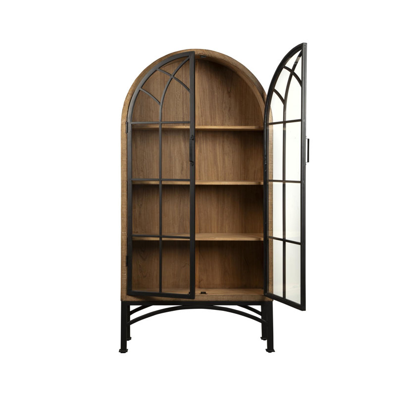 Victoria Dracaea 83" Tall Cabinet, Antique Natural