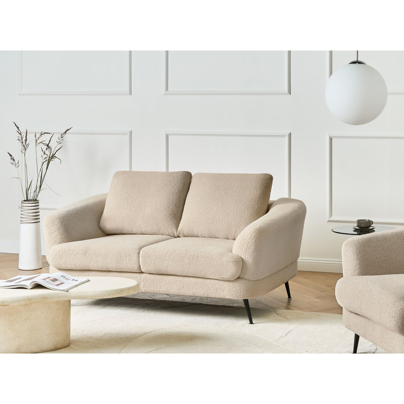 Lemelle 2 Seater Sofa, KJAER Beige Boucle
