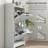 38" 3-In-1 Entryway Hall Tree with Storage Bench, Coat Rack with Four Hooks and Shoe Storage, Gray
