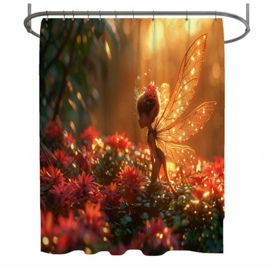 Fairy Fantasy Bathroom Shower Curtain