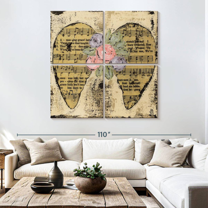 Harnek Amazing Grace Floral, 74'' H x 74'' W
