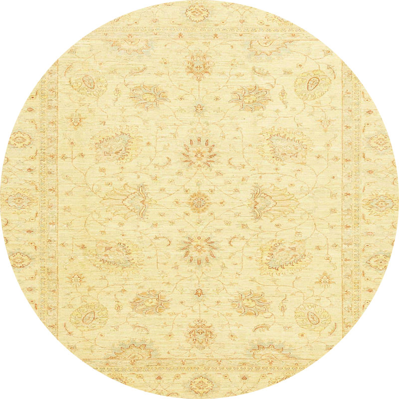 Oriental Indoor Rug, Round 6'