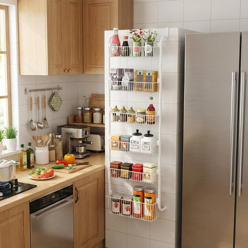 43cm W Steel Storage Rack, Stainless Steel