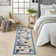 Alayia Aloha Floral Blue/Grey Indoor/Outdoor Area Rug