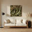 «Biomorphic Abstraction 95», art mural en métal brun-257809843
