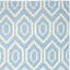 Normal Geometric Wool Hand Woven Area Rug-15021414