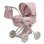 Poussette de landau pour enfant avec auvent rétractable et panier de rangement Teamson Kids Princess