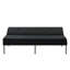Canapé-lit futon 3 places, canapé-lit pliant simple, structure en métal robuste, polyester doux pour la peau, dossier réglable, convertible pour les petits espaces-130073743-130073741