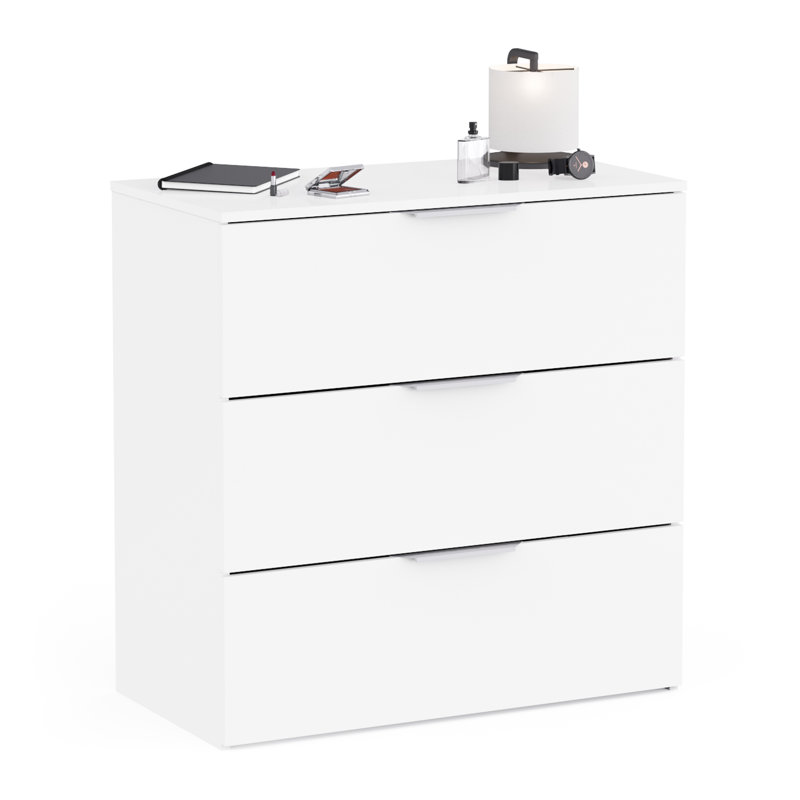 Bijon 80cm W 3 - Drawer Chest of Drawers