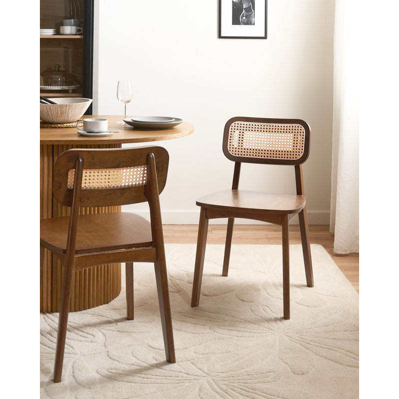 45cm H Side Chair in Brown